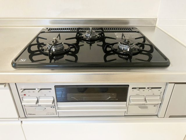芦屋市山手町の賃貸マンションのキッチン