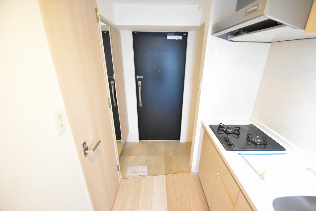 S-RESIDENCE高井田Centralの玄関