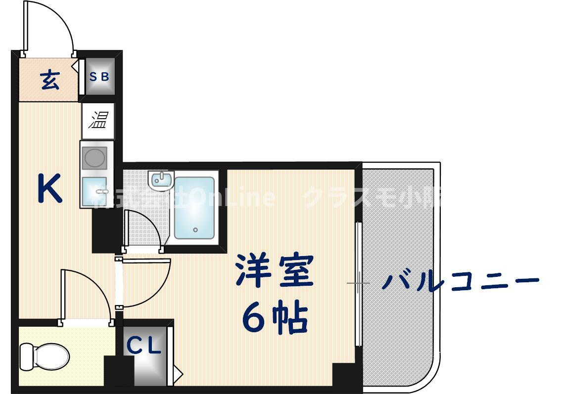 東大阪レヂデンスの間取り