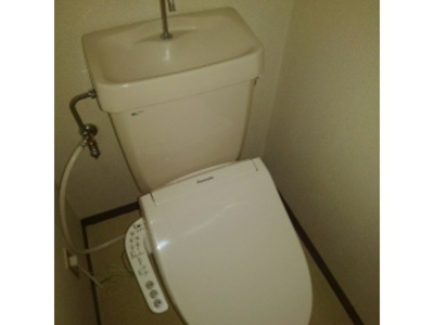 【トイレ】 | グリーンハイツ　Ｂ | ゆったりとした空間のトイレです