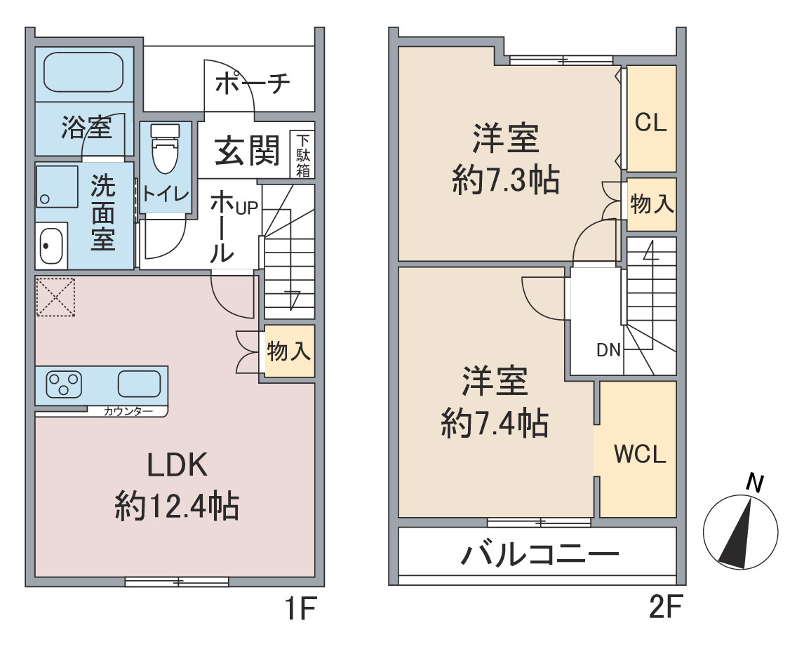 グランデ赤池の間取り