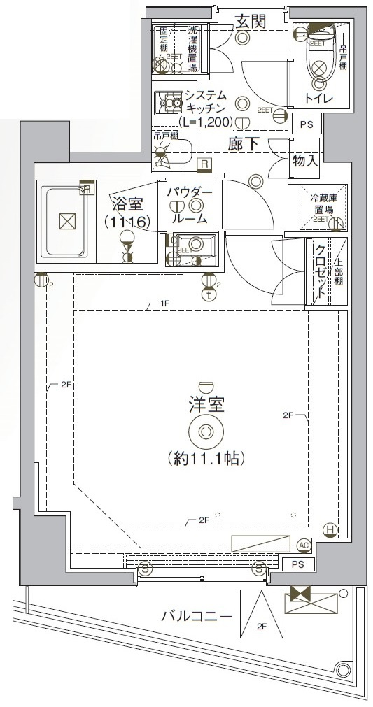 クレヴィスタ練馬平和台の間取り
