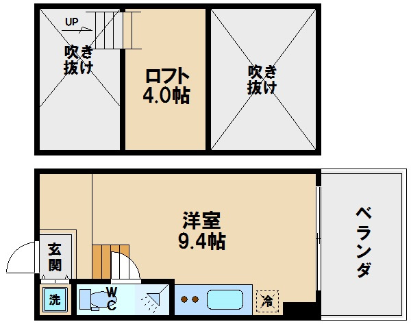 【間取り】 | 是空　天王寺