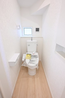 【トイレ】 | 太田市新田大根町第2　クレイドルガーデン　 | トイレが２つあるので忙しい朝も家族と分けて使用できます♪