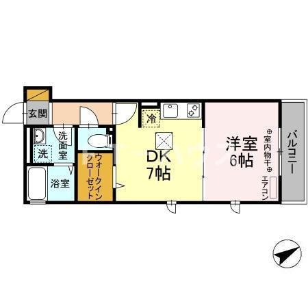 メルベーユＳＫの間取り