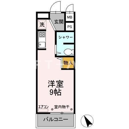 サザンクロスハイムの間取り