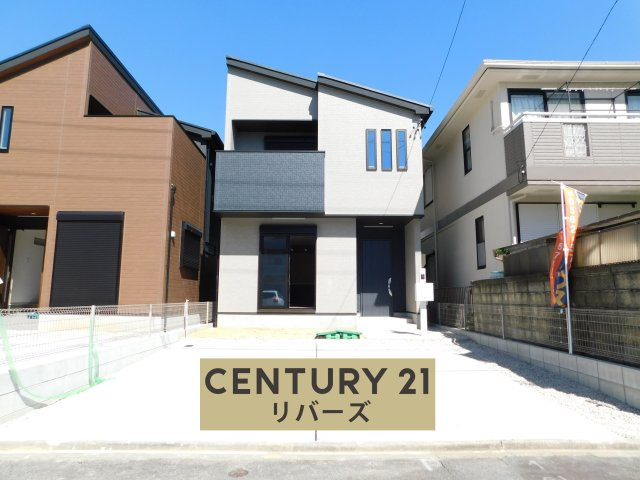 名古屋市中川区中野新町６丁目の新築一戸建の外観|◇２号棟◇　　いつでもご案内できます♪（お問合せ当日、平日、水曜、夜間でもＯＫ）　南向き！　駐車並列２台可！　大型パントリー完備のリビング２１．０帖♪　４ＬＤＫ変更可！　小学校徒歩３分♪
