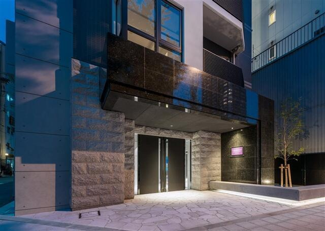 S-RESIDENCE南堀江のエントランス