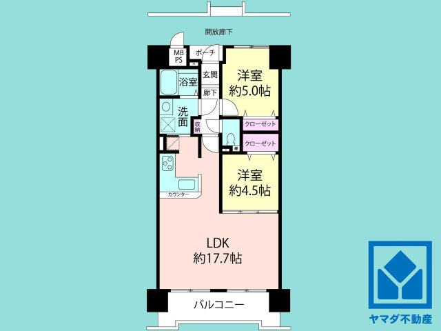 ファミール武庫川東の間取り