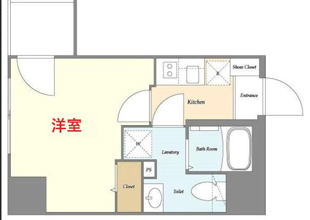 【間取り】 | HYʼs 品川南大井 | 間取りです