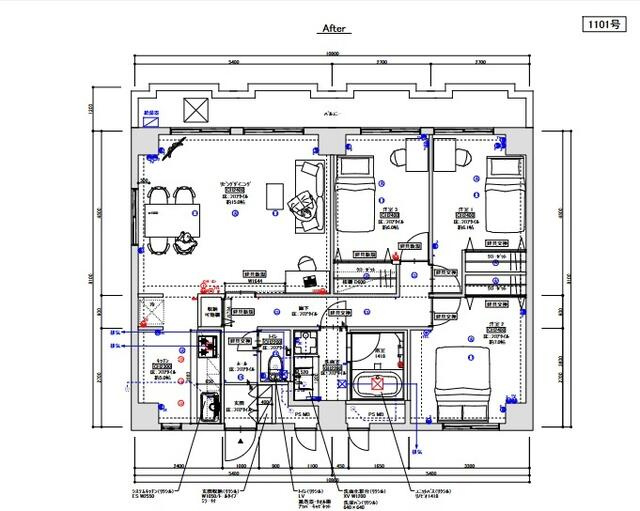 インプルーブ蔵前の間取り
