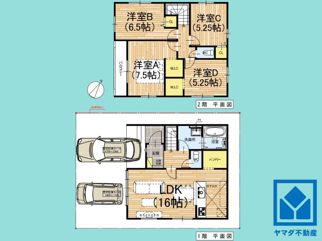 伊丹市荻野８丁目　1期の間取り