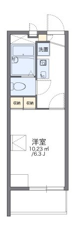 【間取り】 | レオパレスフセアジロミナミ
