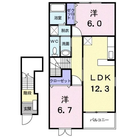 【間取り】 | ピレーヌ・ヴィラ