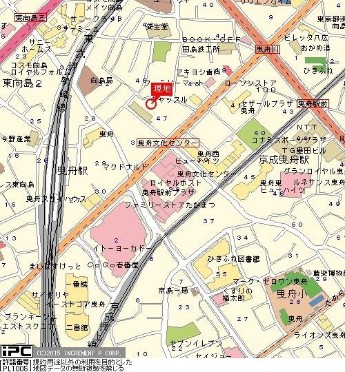 ＩＯＲＩの地図