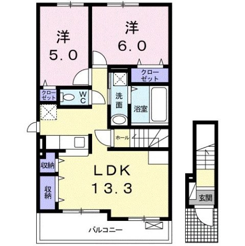 ランタナの間取り