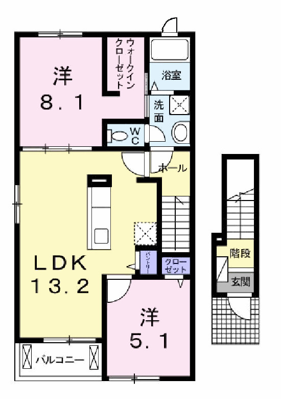 ソラーナの間取り