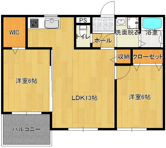 RIVERの間取り