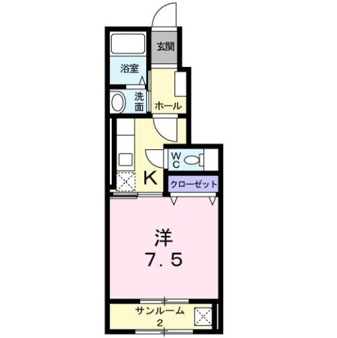 ラ　コリーヌの間取り