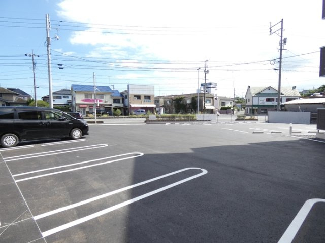 プランドール流川の駐車場