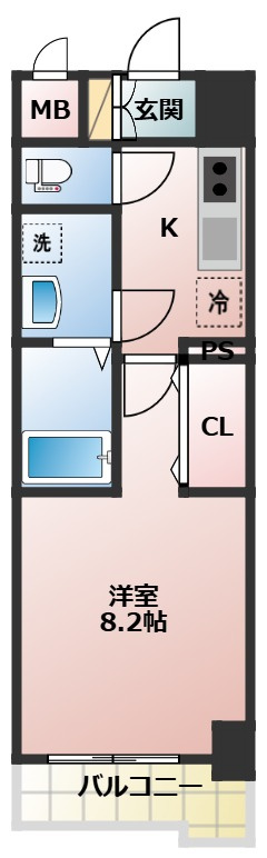 axis sakuraの間取り