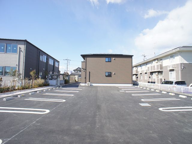 【駐車場】 | ノーブルヴィラ | 駐車場2台可能です♪