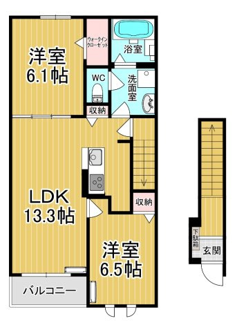 【間取り】 | ノーブルヴィラ