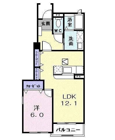 ローレルの間取り