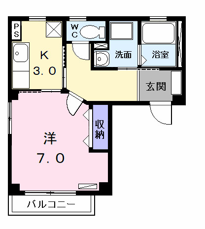 エム・シャトーの間取り