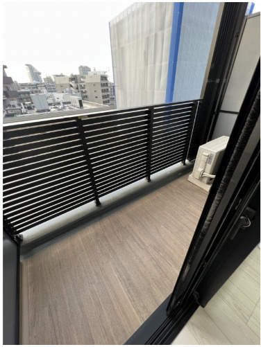 文京区本郷３丁目の賃貸マンションのバルコニー
