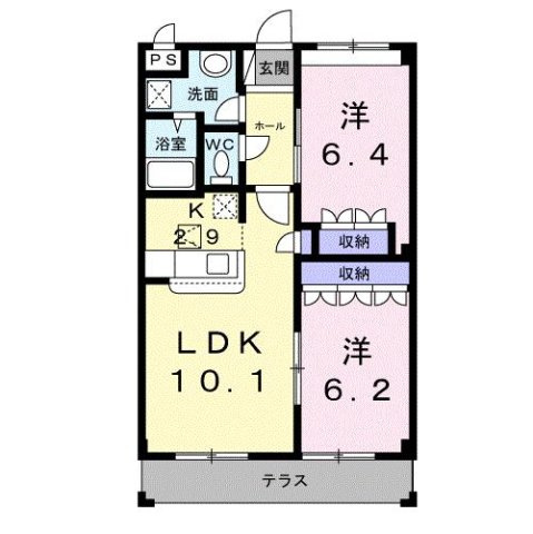 エミールシャランの間取り