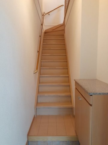 エスポワールⅢの玄関