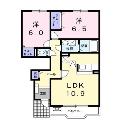 ル　シェールの間取り