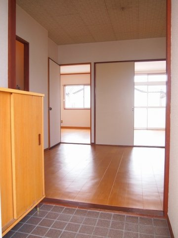 コーポみなみの玄関