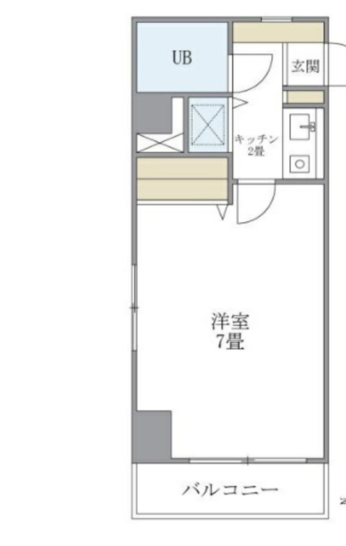 大井町タウンハウスの間取り