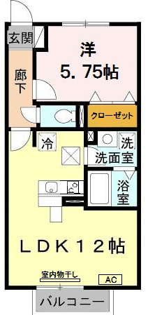 アンソレイエの間取り