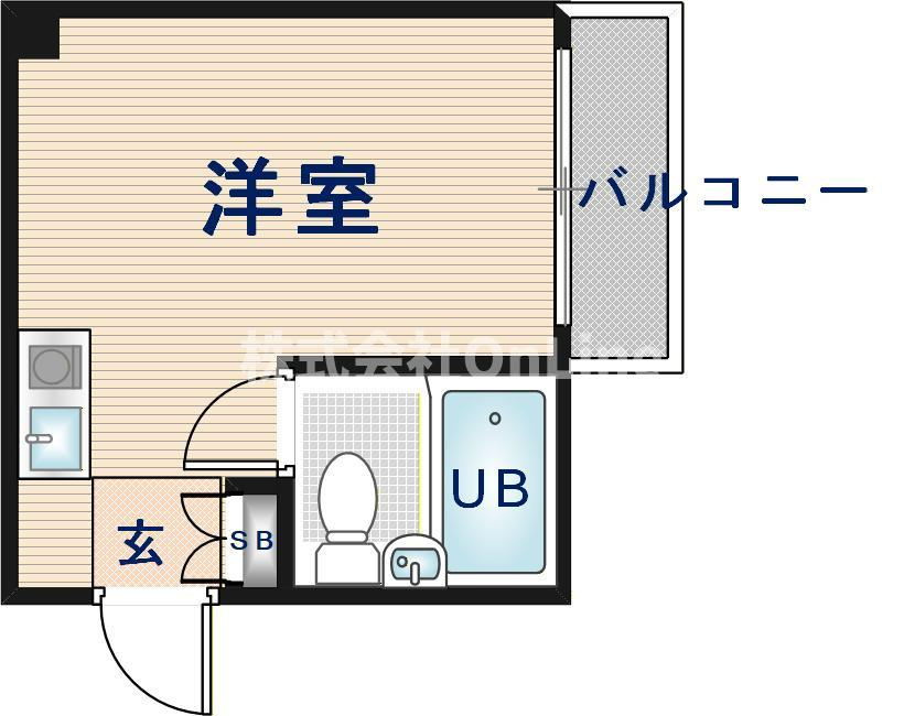 サニーマンションの間取り