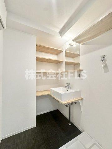 北区上中里１丁目の賃貸マンションの独立洗面台