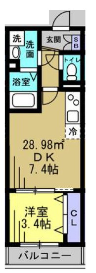 ルミナ南流山の間取り