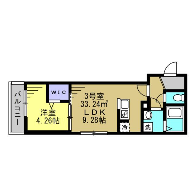Ajour新松戸03の間取り