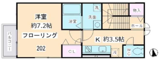 【間取り】 | ラルジュ桜丘
