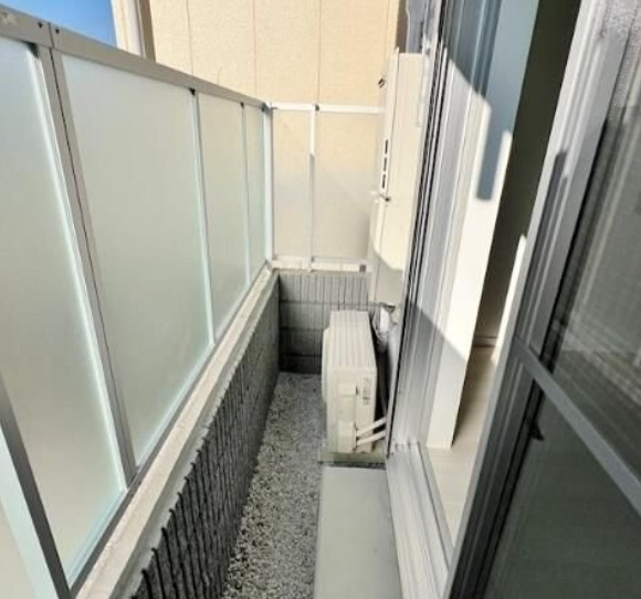 NS GATE谷在家のバルコニー|別部屋参考写真