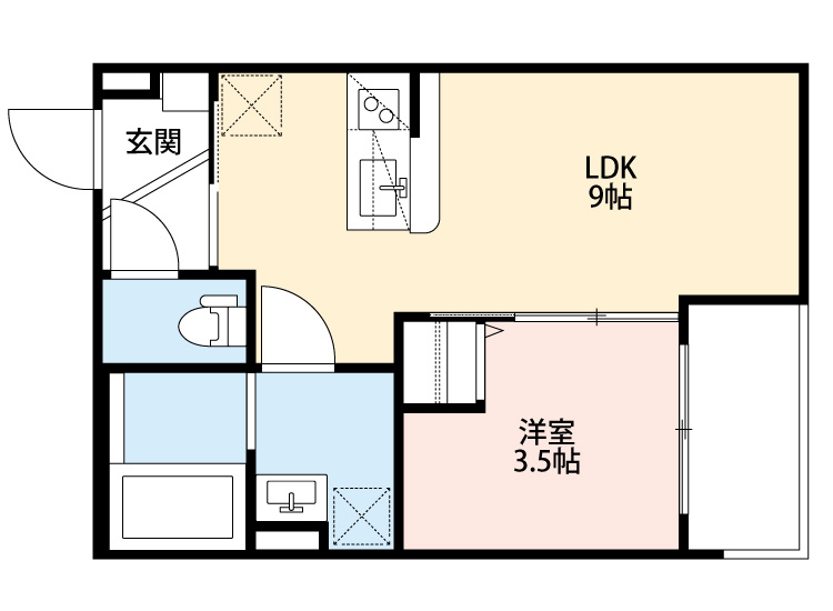 ROBOT　HOUSE尼崎の間取り