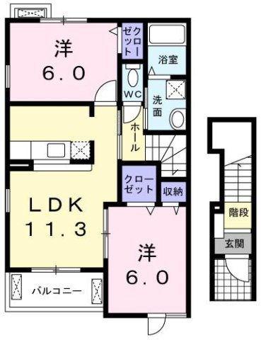 ミュートスの間取り