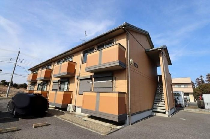 リヴェールＡＯＫＩの外観|外観は落ち着いています