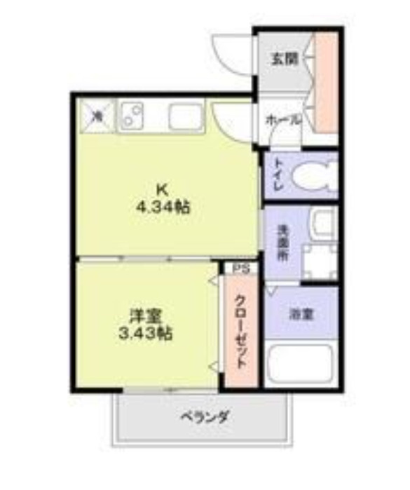 エターナルシー港町の間取り