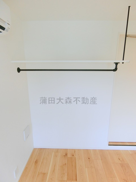 アバンテリム蒲田の収納|収納　おしゃれな大型オープンクローゼット！