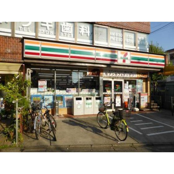 エスイーシー玉川ハイツの周辺|コンビニ「セブンイレブン世田谷鎌田2丁目店まで208ｍ」