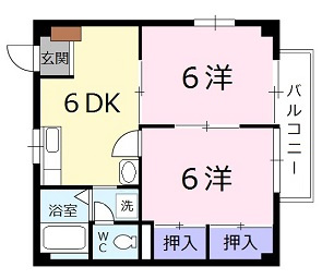 ニューシティ丸山の間取り