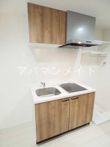 【キッチン】 | T-flat東戸塚 | ＩＨコンロ２口付きです